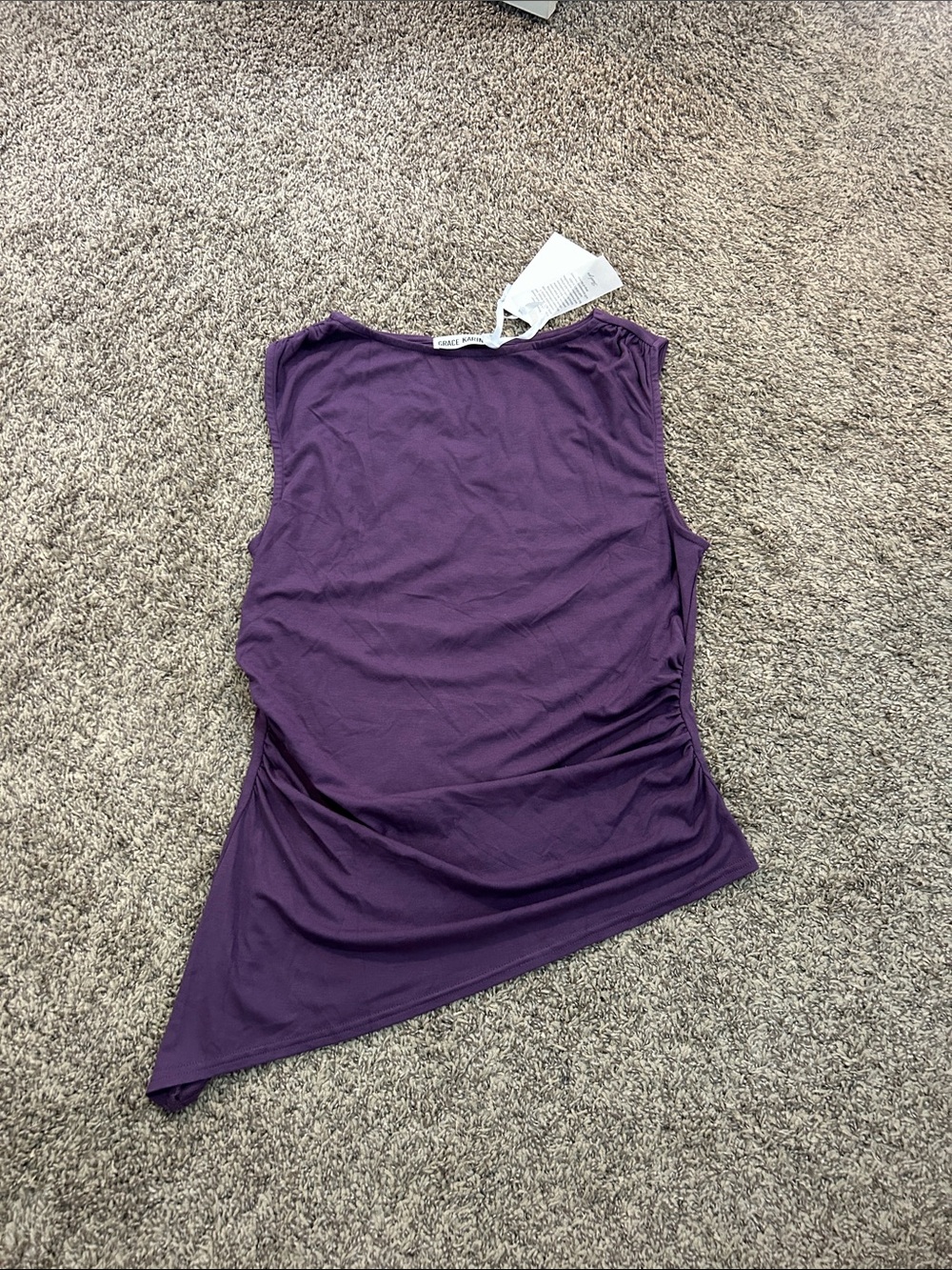 NWT Grace Karin Asymmetrical Tank